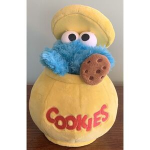 Sesame Street Cookie Monster Puppet in‎ Jar SeaWorld Busch Gardens Place 2019